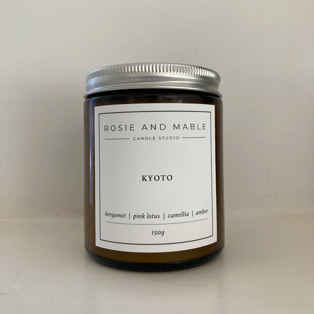 KYOTO AMBER JAR CANDLE