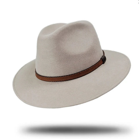 LAURENCE FELT FEDORA - SAND