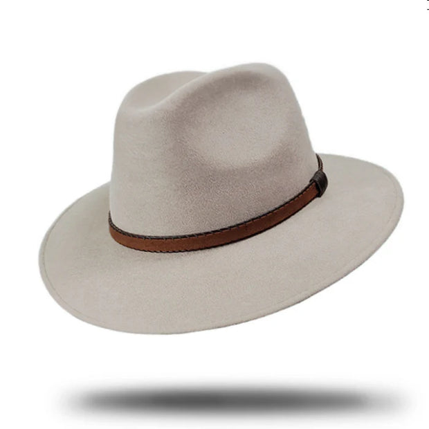 LAURENCE FELT FEDORA - SAND