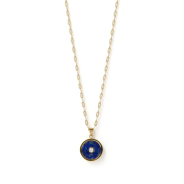 KODA GOLD NECKLACE - LAPIS