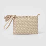 LAVINIA CLUTCH BAG - CREAM