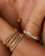 MAEVE GOLD BRACELET - STONE