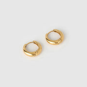 MAX GOLD EARRINGS - MAXI 16MM