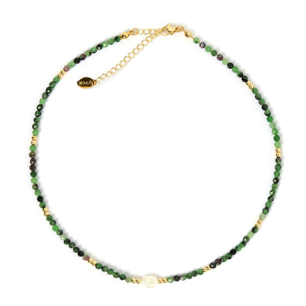 Mila gemstone necklace