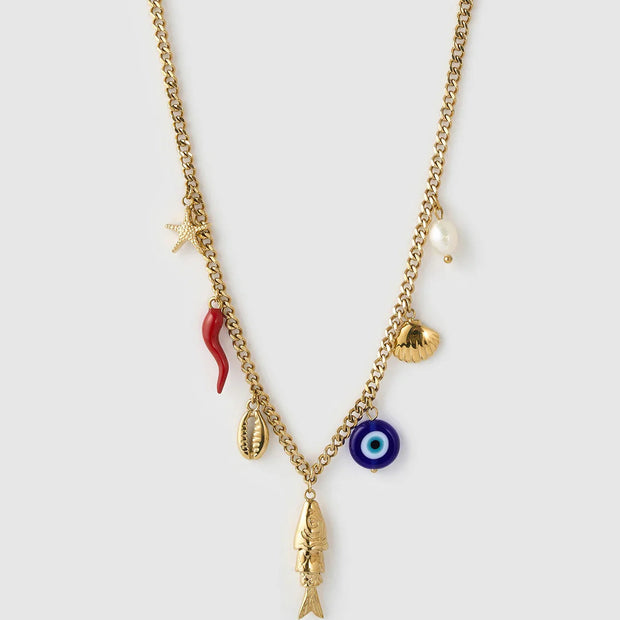 OCEANUS CHARM NECKLACE