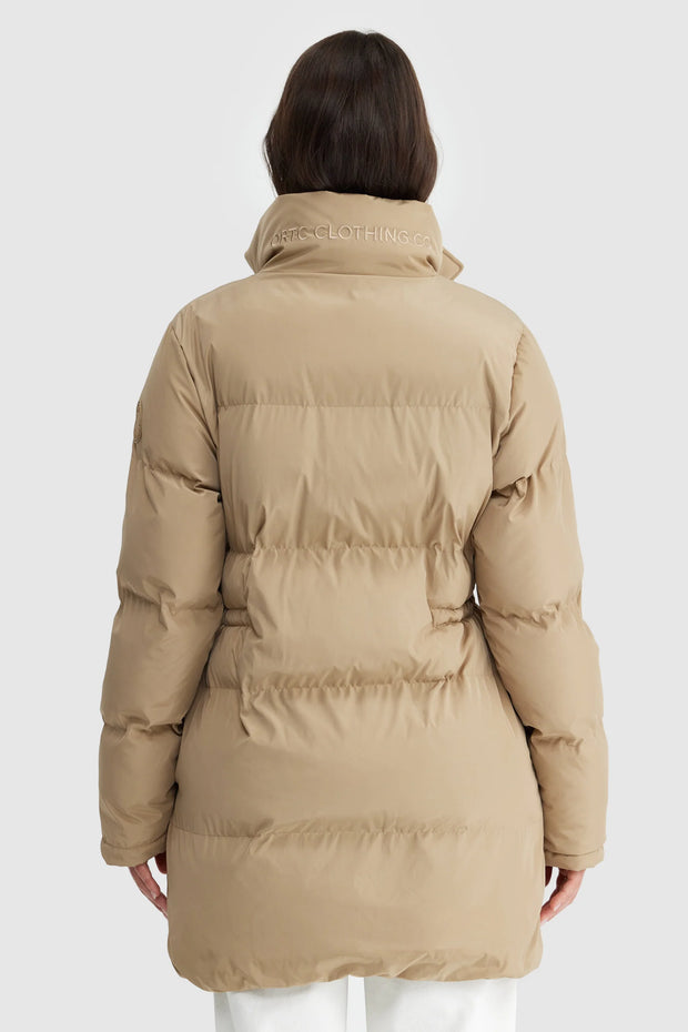 MONTY BELTED MID LENGTH PUFFER JACKET