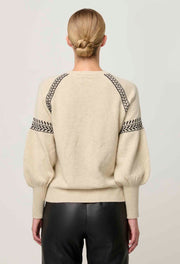Luna Merino Jacquard Knit Top | Once Was Knit Tops | Women’s Knit Tops | Mudgee Women's Clothing Shop | KRYSTIES
