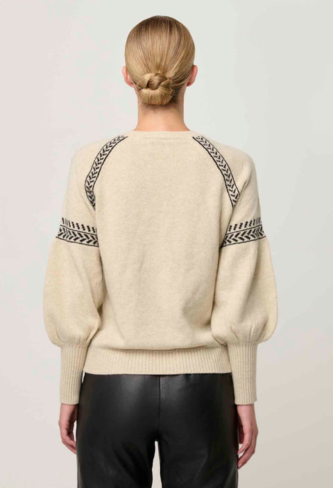 Luna Merino Jacquard Knit Top | Once Was Knit Tops | Women’s Knit Tops | Mudgee Women's Clothing Shop | KRYSTIES