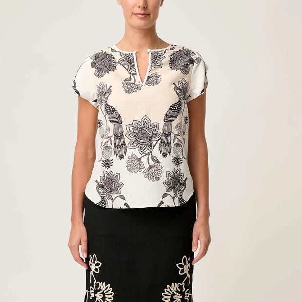 AVIS VISCOSE DOBBY TOP