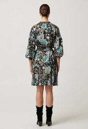 EMERSYN LINEN VISCOSE DRESS