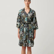 EMERSYN LINEN VISCOSE DRESS