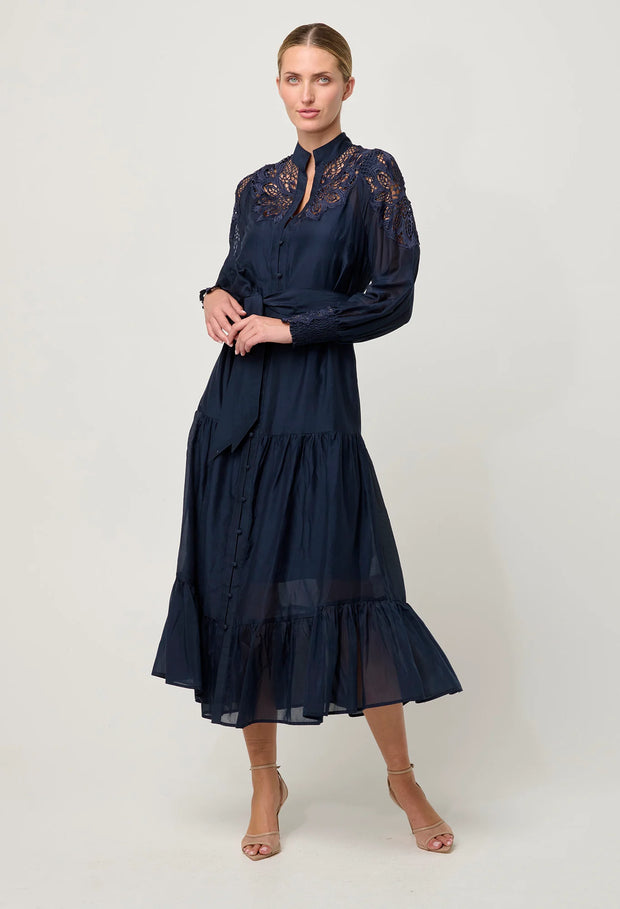 MIRADOR COTTON SILK DRESS