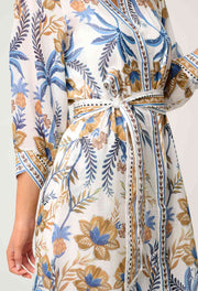 CARMEN COTTON CILK MAXI DRESS - GOLDEN MEDINA