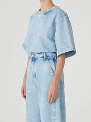 LUNA TOP - CLOUD WASH