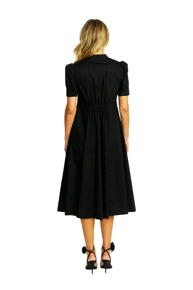 AUDREY ROSETTE DRESS