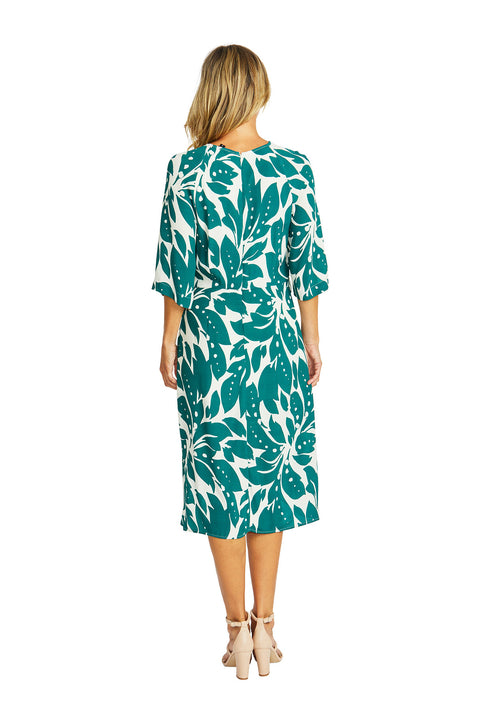 MONO LEAF KNOT DRESS