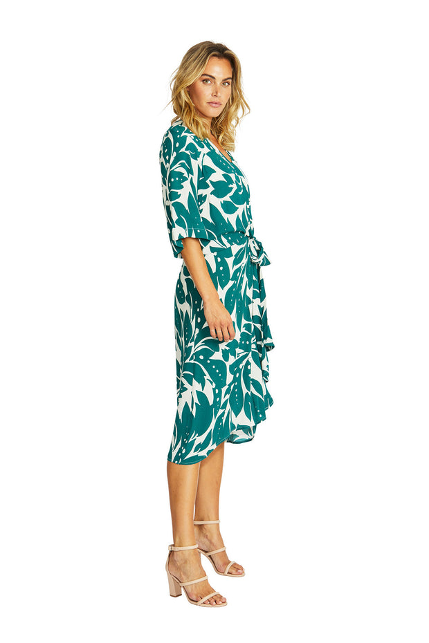 MONO LEAF KNOT DRESS