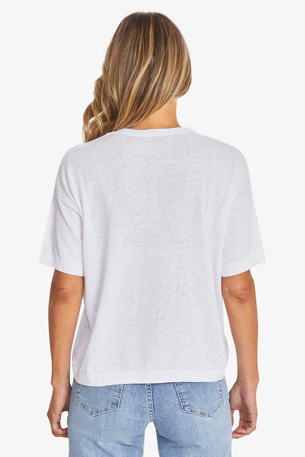 PIPER PULLOVER - WHITE