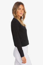 MAISIE CARDIGAN - BLACK