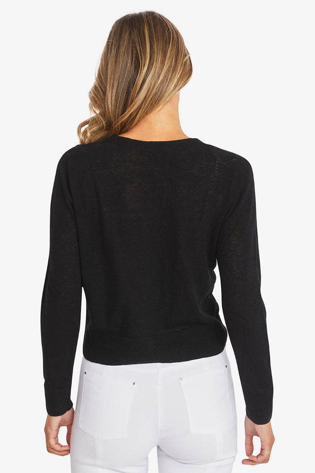 MAISIE CARDIGAN - BLACK
