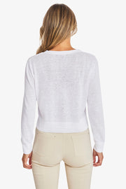 MAISIE CARDIGAN - WHITE
