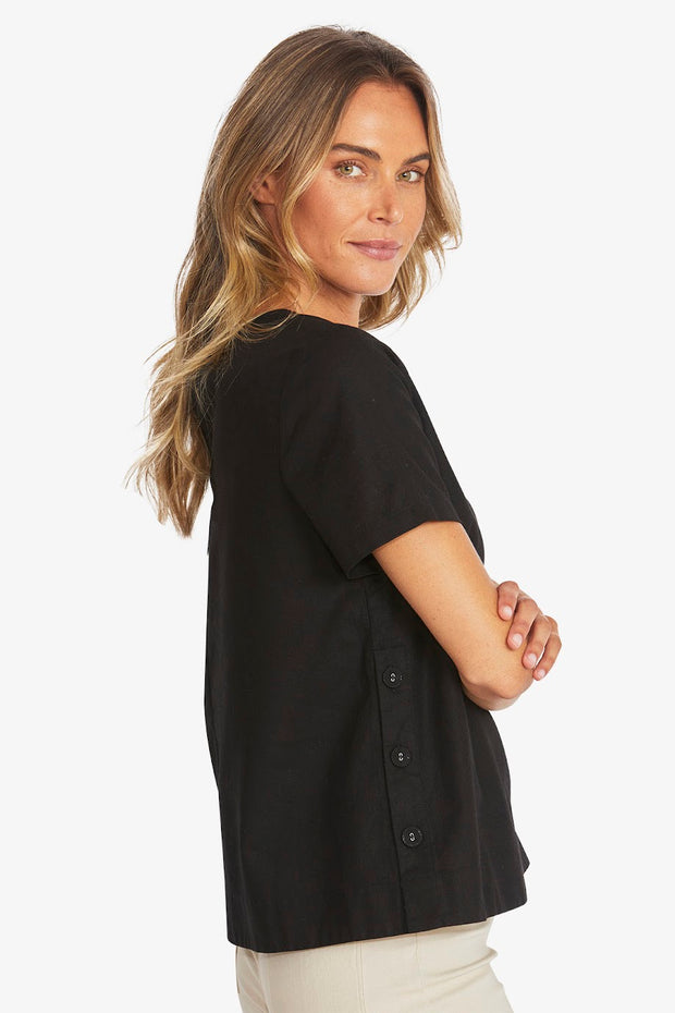 KASBAH TOP - BLACK