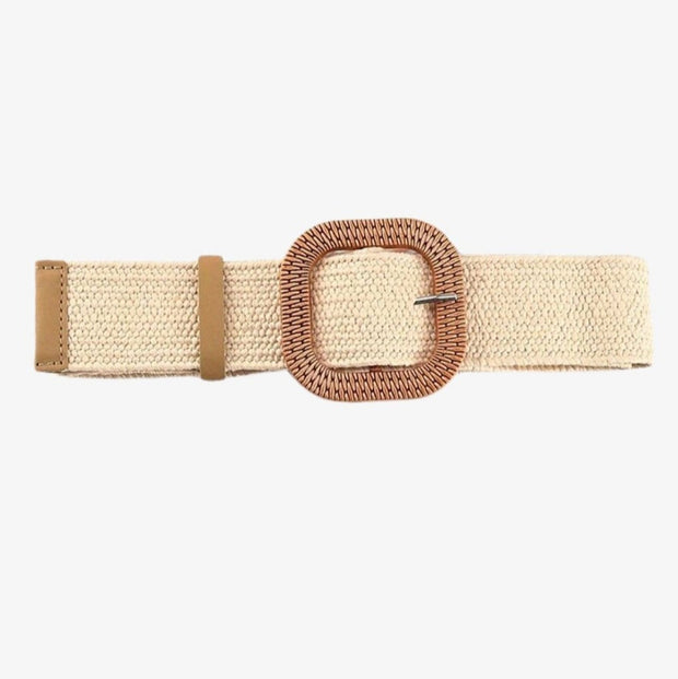 STRETCH BELT - SAND