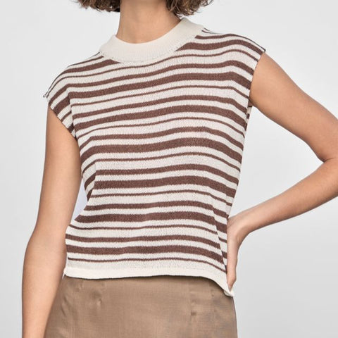 PALMER STRIPE KNIT TANK