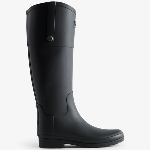 REFINED RIDING BOOT MATT BLACK