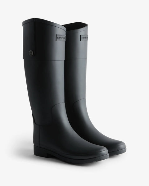 REFINED RIDING BOOT MATT BLACK