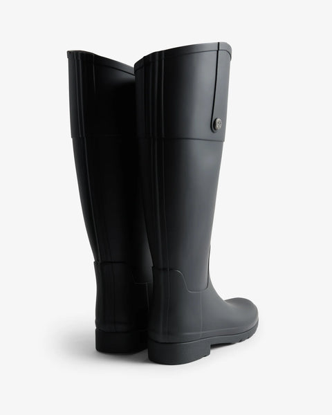 REFINED RIDING BOOT MATT BLACK