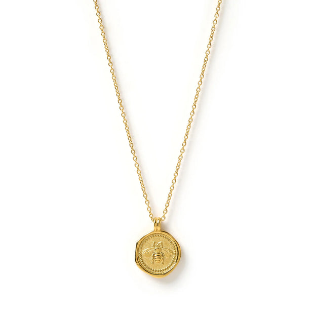 QUEEN  BEE GOLD NECKLACE