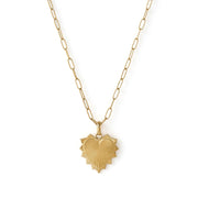 Queen of hearts Gold Necklace