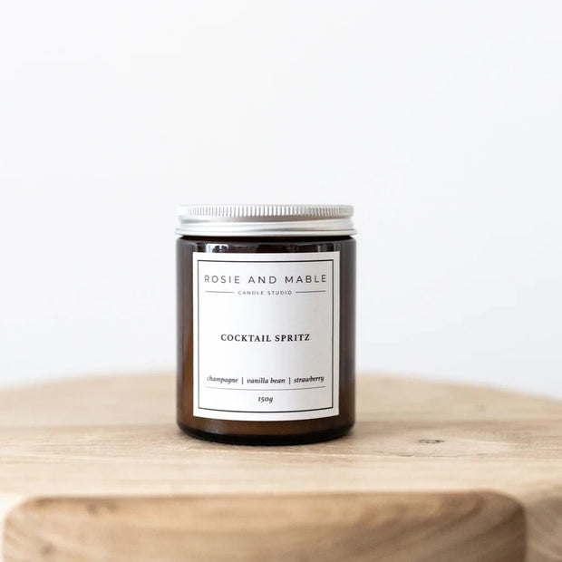 Cocktail Spritz Amber Jar Candle | Mudgee Gift Shop | Mudgee Giftware | KRYSTIES Boutique