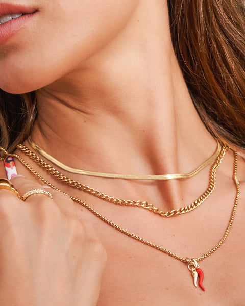 CORNICELLO GOLD CHARM - SMALL