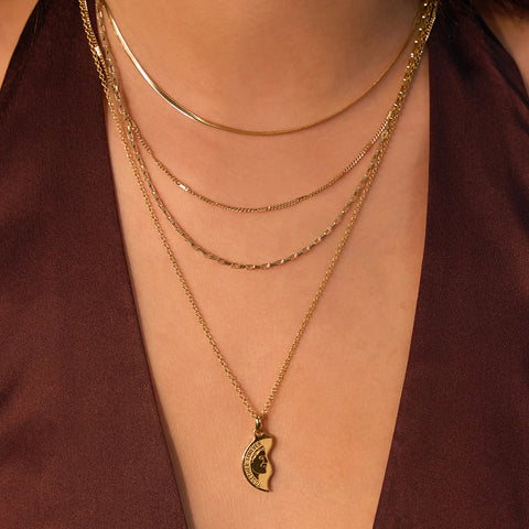 TOGETHER FOREVER LOVER'S NECKLACES