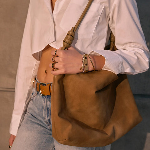 MEMPHIS HANDBAG - CARAMEL