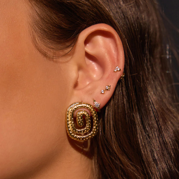 BILLIE GOLD EARRINGS