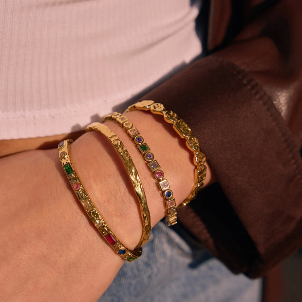 TINKA GOLD BRACELET - MULTI