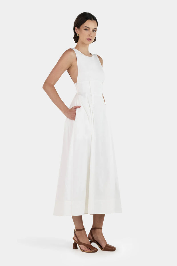 SABRINA DRESS - BONE