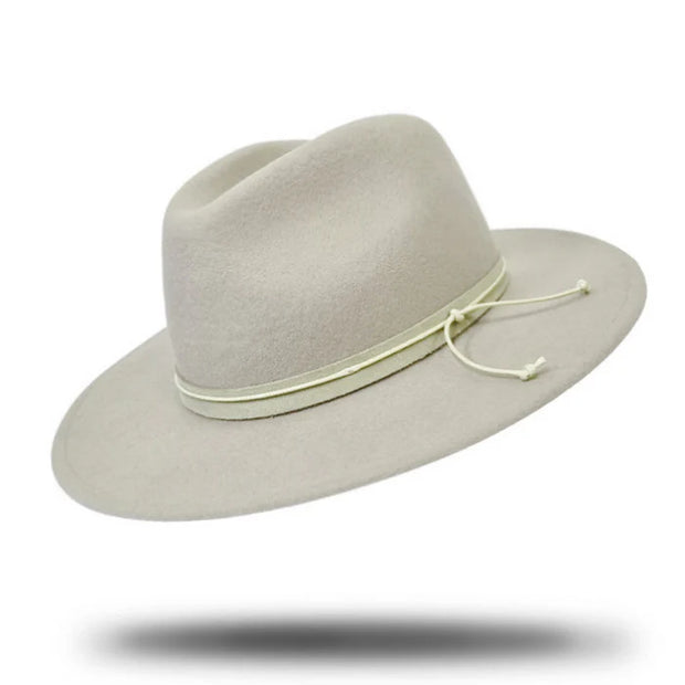 WOMEN'S FELT HAT - BEIGE