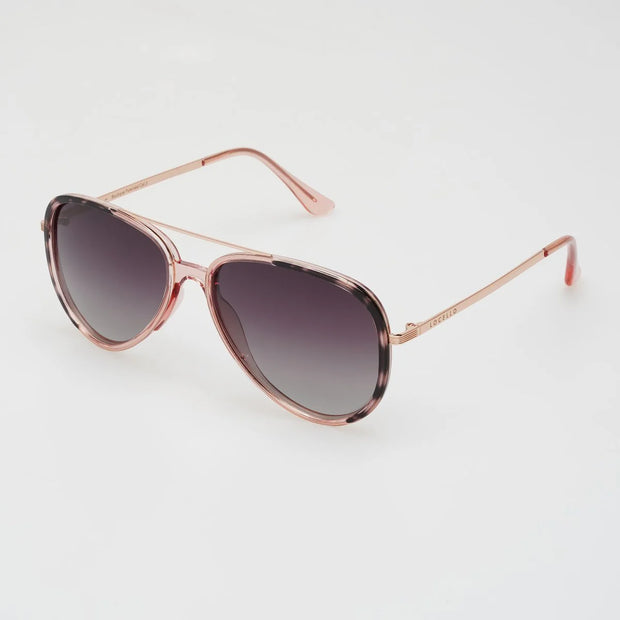 LEXIE - PINK TORTOISESHELL GOLD SMOKE
