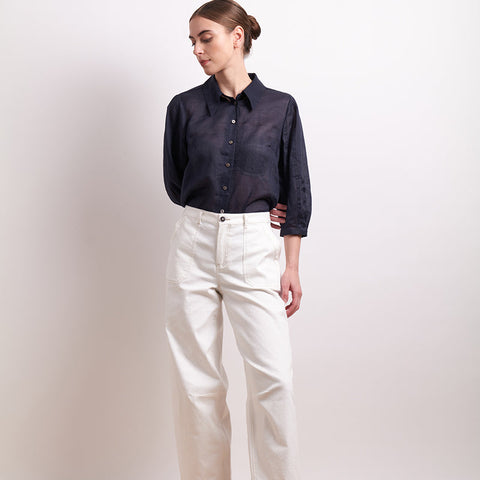 PIN TUCK SHIRT - INK