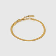 SYLVIA GOLD SNAKE CHAIN BRACELET