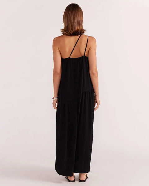 EVA ONE SHOULDER MAXI DRESS