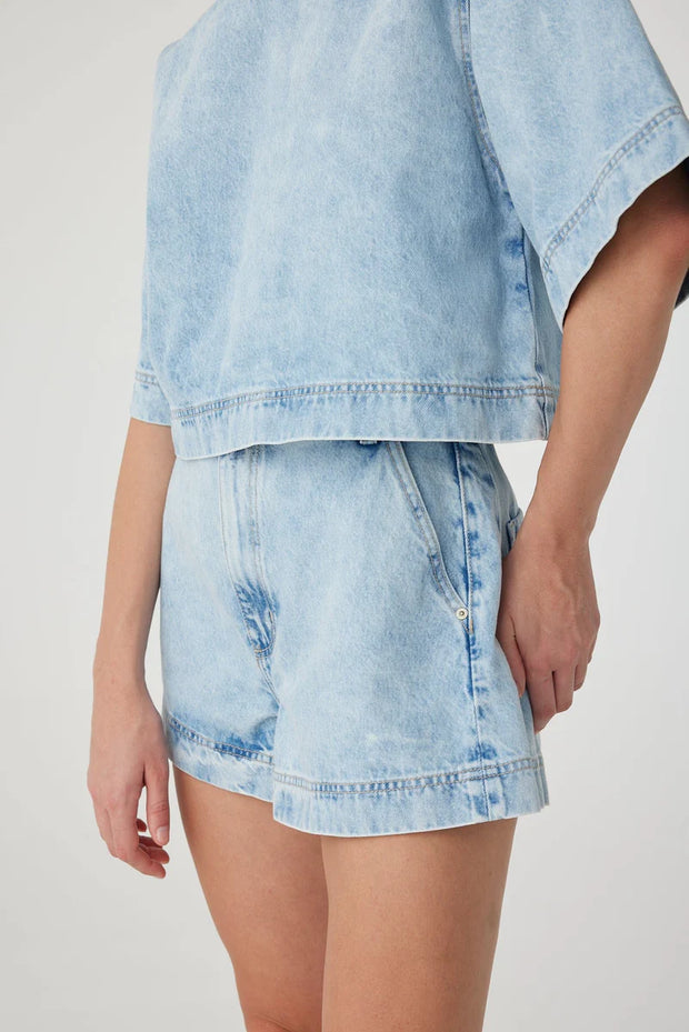 LUNA SHORT - CLOUD WASH