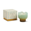 TULIP MILKY GLASS CANDLE - WISTERIA & WILLOW