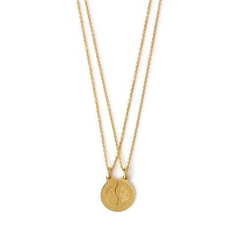 TOGETHER FOREVER LOVER'S NECKLACES