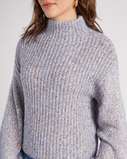 HIGH FUNNEL NECK OVERSIZE SWEATER