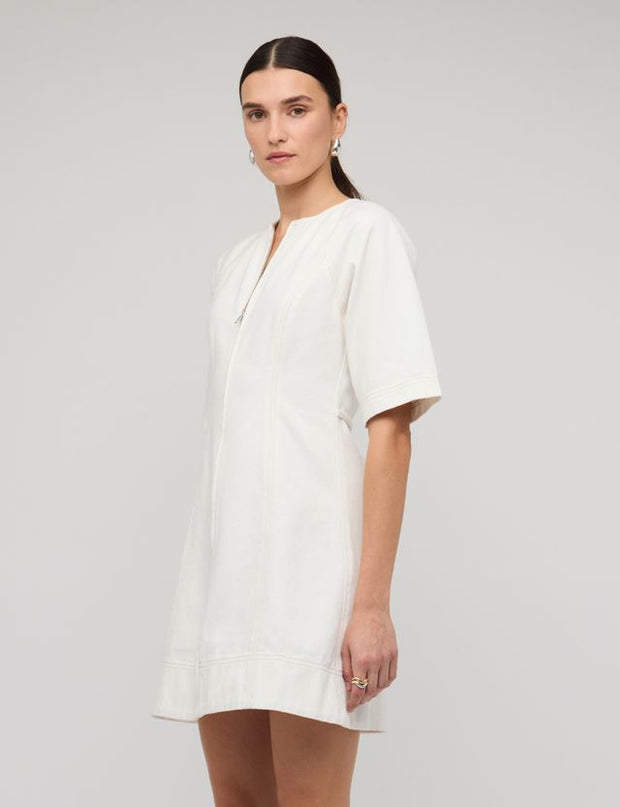 ZENITH DENIM MINI DRESS